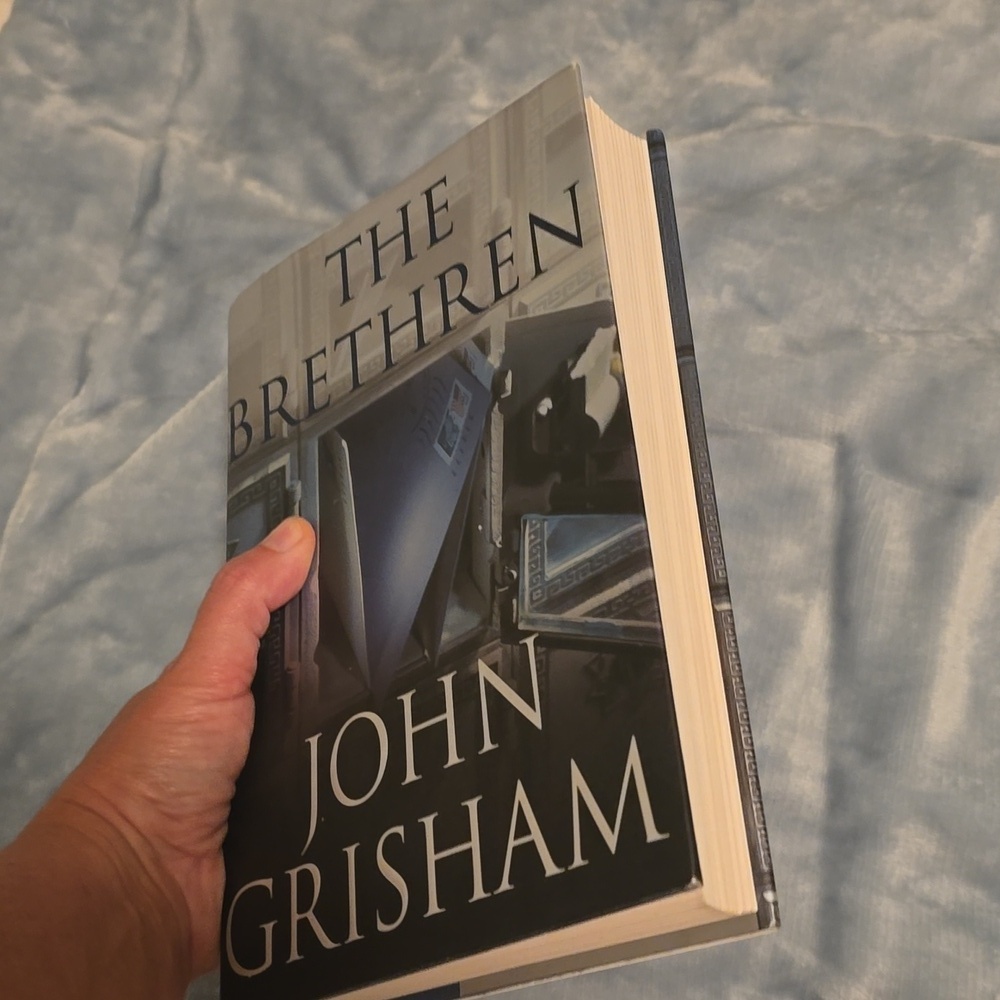 John Grisham Book Set - The Brethren (Hardcover) and The Racketeer (Paperback) - Picture 4 of 5